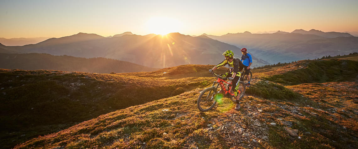 Abwechslungsreiche Rad und Mountainbikerouten im PillerseeTal